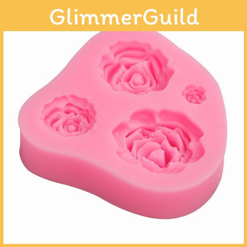 Flexible And Reusable Silicone Sugarcraft Mold For Diy Cake Decorating And Chocolate Baking