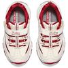 Skechers Kids Fashion Versatile Comfortable Toe Protection Non-Slip Kick-Resistant Rebound Low-Top Walking Shoes Baby Shoes Beige Red 80588N-NTRD