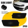 2X Smoked Lens Front Bumper Side Marker Light For 2010-2014 Volkswagen MK6 GTI V