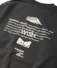 GORDON MILLER Men's Sponsor Print Sweatshirt, 12.7 Oz. Crew Neck, XL, Charcoal Gray, 1745176