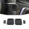 Rökt Svart Bakre Bakljus Cover Trimskydd För Jeep Wrangler JL 18+ Exteriör