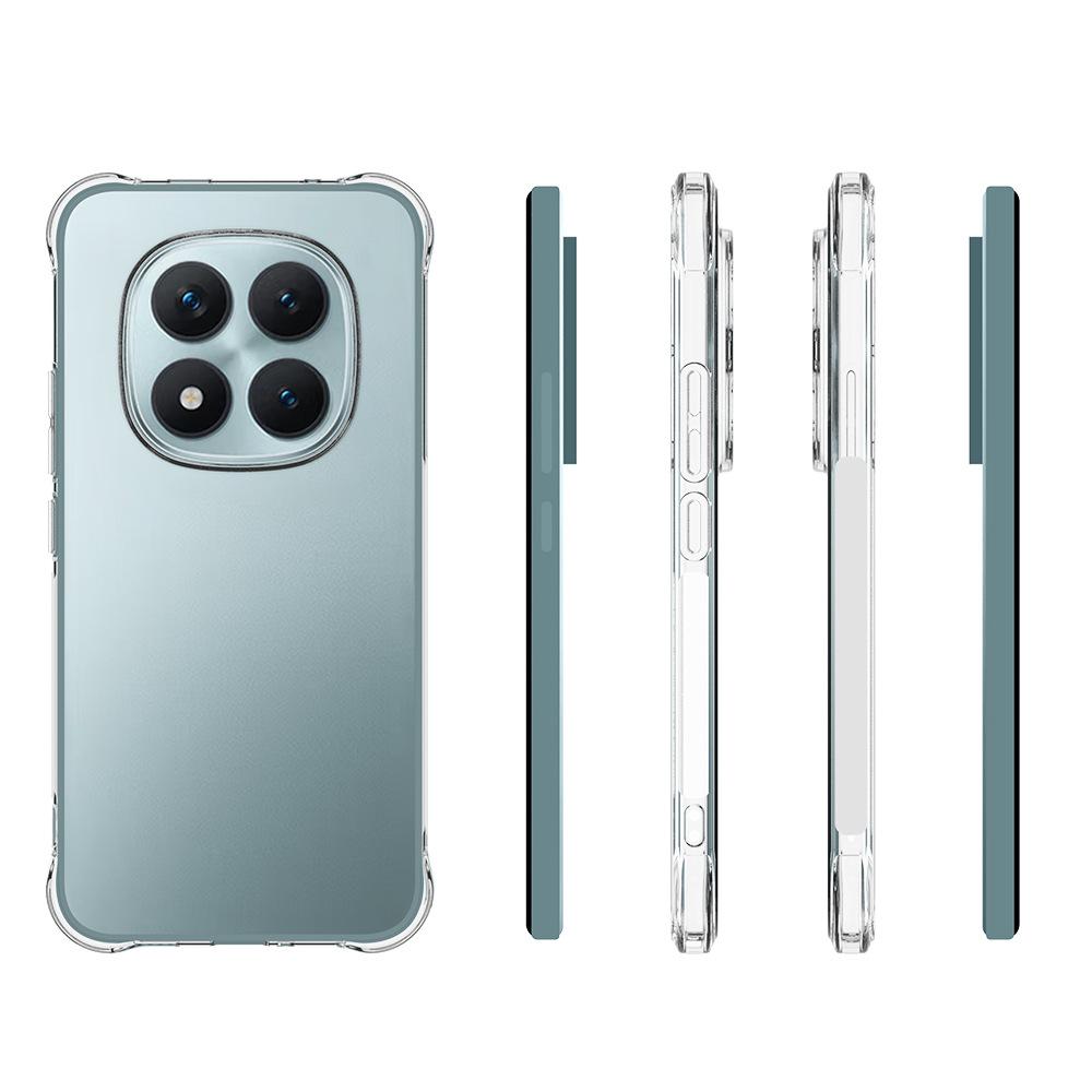 For Xiaomi Poco M8 Pro 5G/Redmi Note 15 Pro+ 5G (Global) TPU Phone Case Non Slip Transparent Mobile Phone Cover