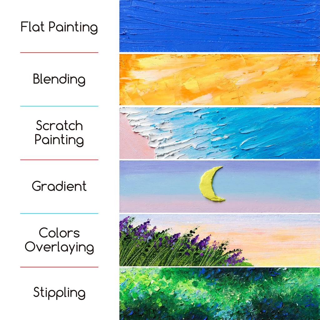 MEEDEN Soft Oil Pastel Set: 72 Vibrant Colors of Oil Pastels for Artists, Beginners, and Adults - Smooth Oil Pastel Crayons Art Supplement for Paintin