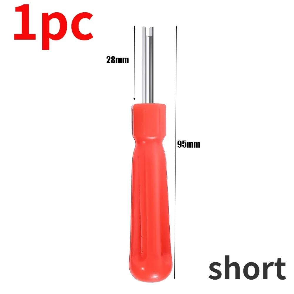 

Tire Valve Core Removal Installation Kit Car Bicycle Slotted Handle Tire Valve Stem Core Remover Tire Repair Install Set Tools