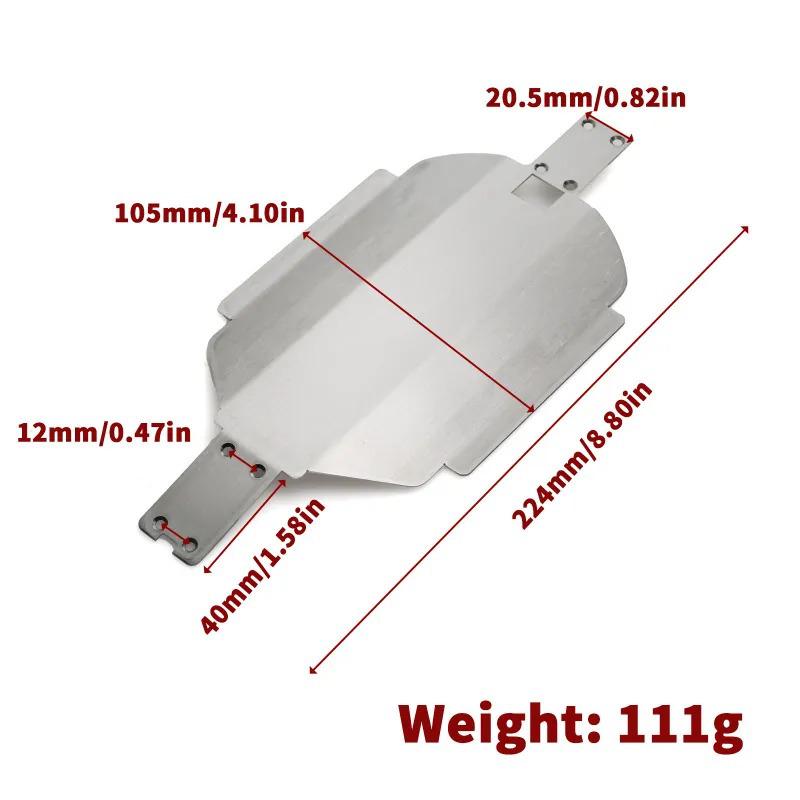 Meijiaxin 304 Chassis Armor for 16208-16210V3 Series