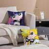 Anime edgy PPanty SStocking Anime Cushion Cover Pillowcase Short Plush Invisible zipper Room Sofa Cushion Cover