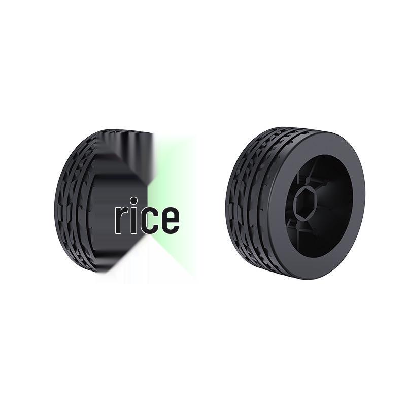 65mm Rubber Tires for Toy Cars with Sponge Inner Liner