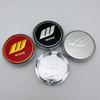 4pcs 53mm ( 48mm I.D) Car Wheel Center Caps With W Work Logo Emblemr Chevrolet Wheels Hub Rim Hubcap Centre Cover Accessories