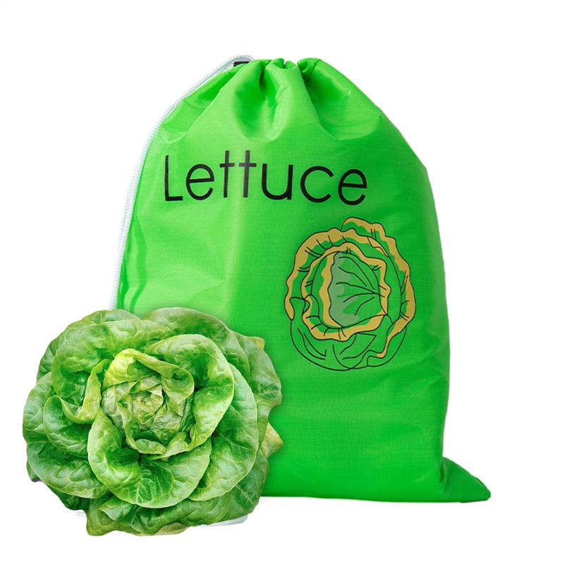 Fruit Vegetables Storage Bag Insulated & Shock-proof Lettuce Banana Keep Fresh Bundle Pocket Drawstring Banana Preserve Bag