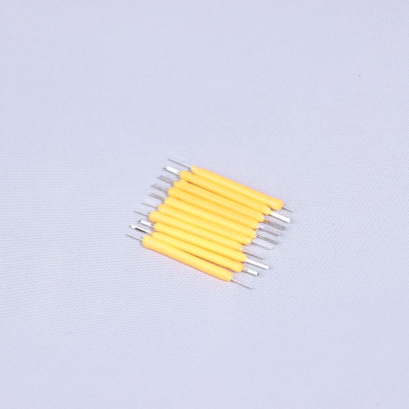 10-Piece COB LED Edison Filament Lamp Set, 26mm, 100mA DC 3V, Spare Accessories for Incandescent Diodes