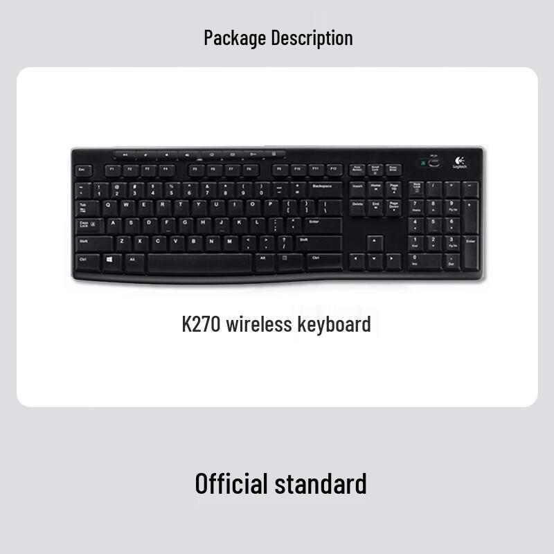 

Logitech K270 Wireless Keyboard