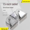 Directional White Furniture Caster: Plastic Fixed Wheel for Furniture Accessories