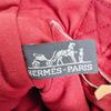 Hermes Fool Toe PM Handbag Canvas Red Unisex Used