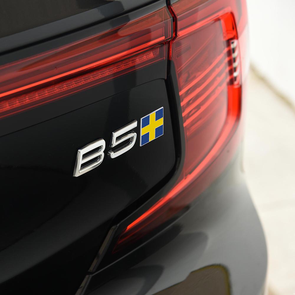 Rear Badge Sticker, Swedish Flag, Luggage Sticker, Metal Car Sticker for VOLVO S90 XC90 V90 EM90 XC70 S80 S40 XC60 S60 V60 XC40 T6