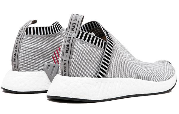 adidas NMD_CS2 Primeknit 'Dark Grey Shock Pink' BA7187