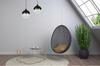 HANGING CEILING LAMP, GLASS PLAFON, LED LAMP