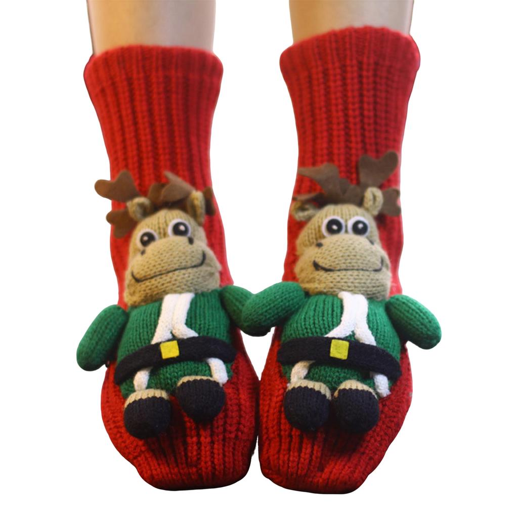 Women's Thick Knit  Proof Warm Casual Floor Carpet Socks