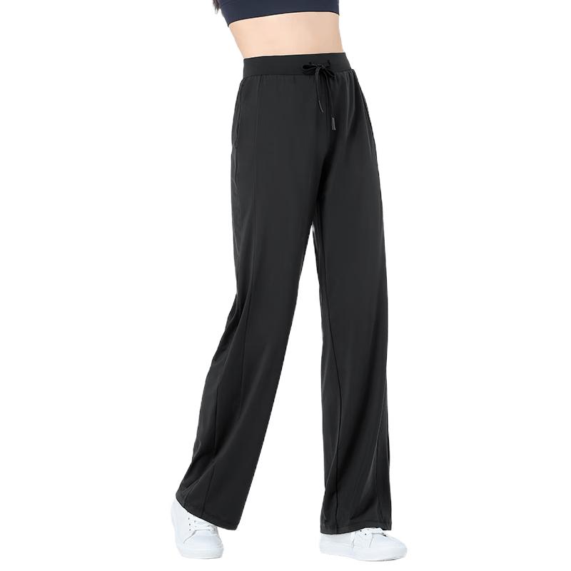 

CAMEL Women s Ice-Feel Sun Protection Wide-Leg Pants M