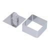 Cake Mousse Ring Mold Stainless Steel Dessert Rings Cake Cutter for Salads Pastries Baking