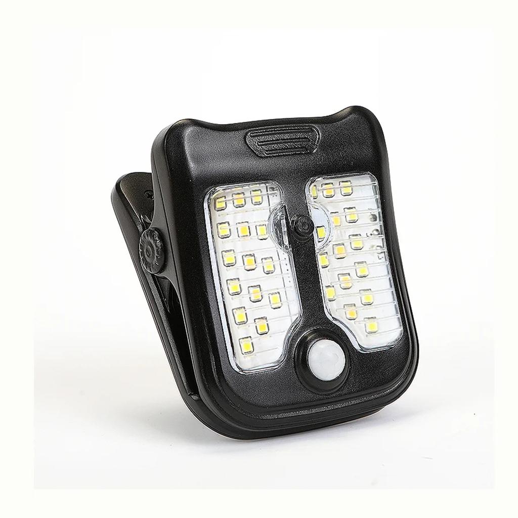 Solar Clip Led Light Garden Lights Outdoor With Motion Waterproof Wall Power Sensor On Action Decoration Lamp Lighting Landscape
