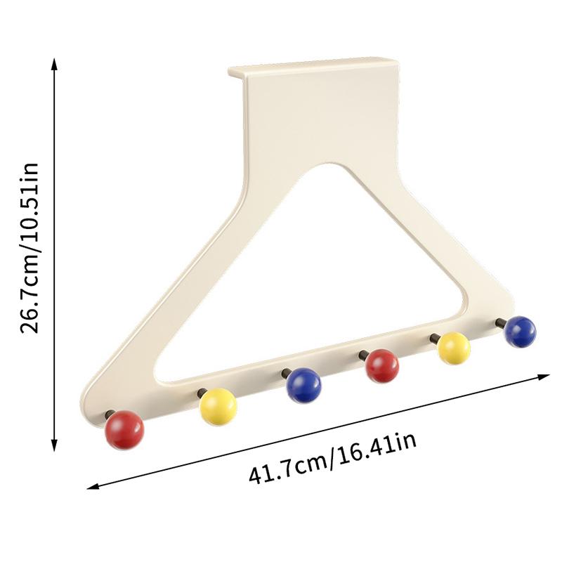 Dopamine-Boosting Strong Adhesive Wall Hooks Multi-Purpose No-Drill Hangers For Dormitory Room Bags Clothes Bathroom Storage