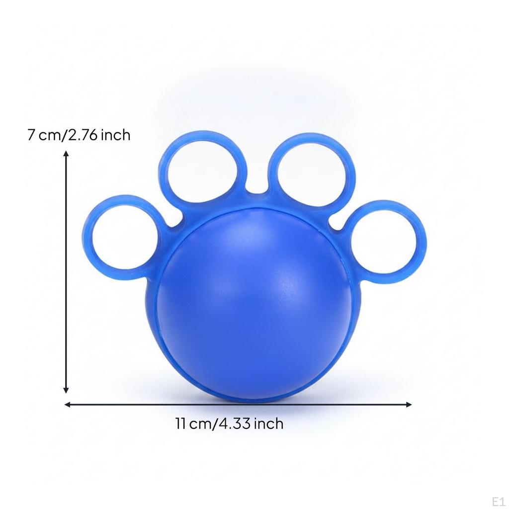 BallShaped Grip Exerciser Flexible Silicone Hand Soft