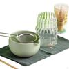 7 Piece Matcha Tea Set, Japanese Ceremonial Bowl, Complete with Whisk Holder,