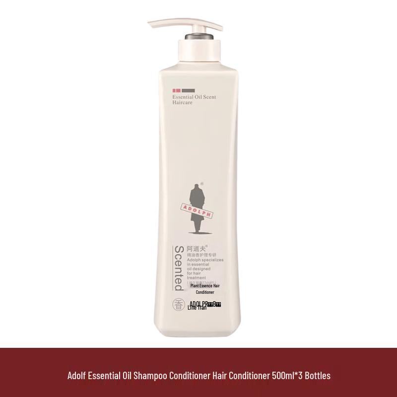 Adolph Essential Oil Hair Conditioner 3-Pack
