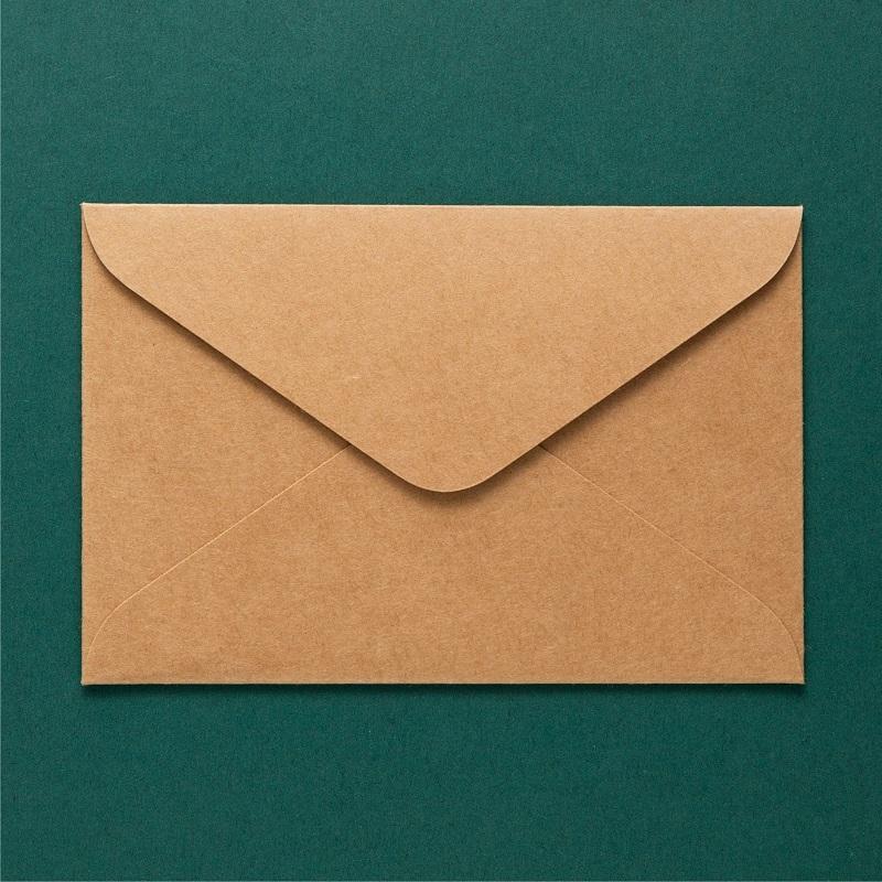 50pcs/lot Envelope High-grade 250g Kraft Paper Big Envelopes Western White Envelopes for Wedding Invitations Business Stationery