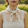 Wraps Lace Triangle Scarf Embroidery Lace Headband Embroidered Flower Scarves  Clothes Decoration