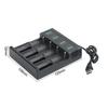 USB Battery Charger for 21700 14500 18500 26650 Lithium with 124 Charging Slots