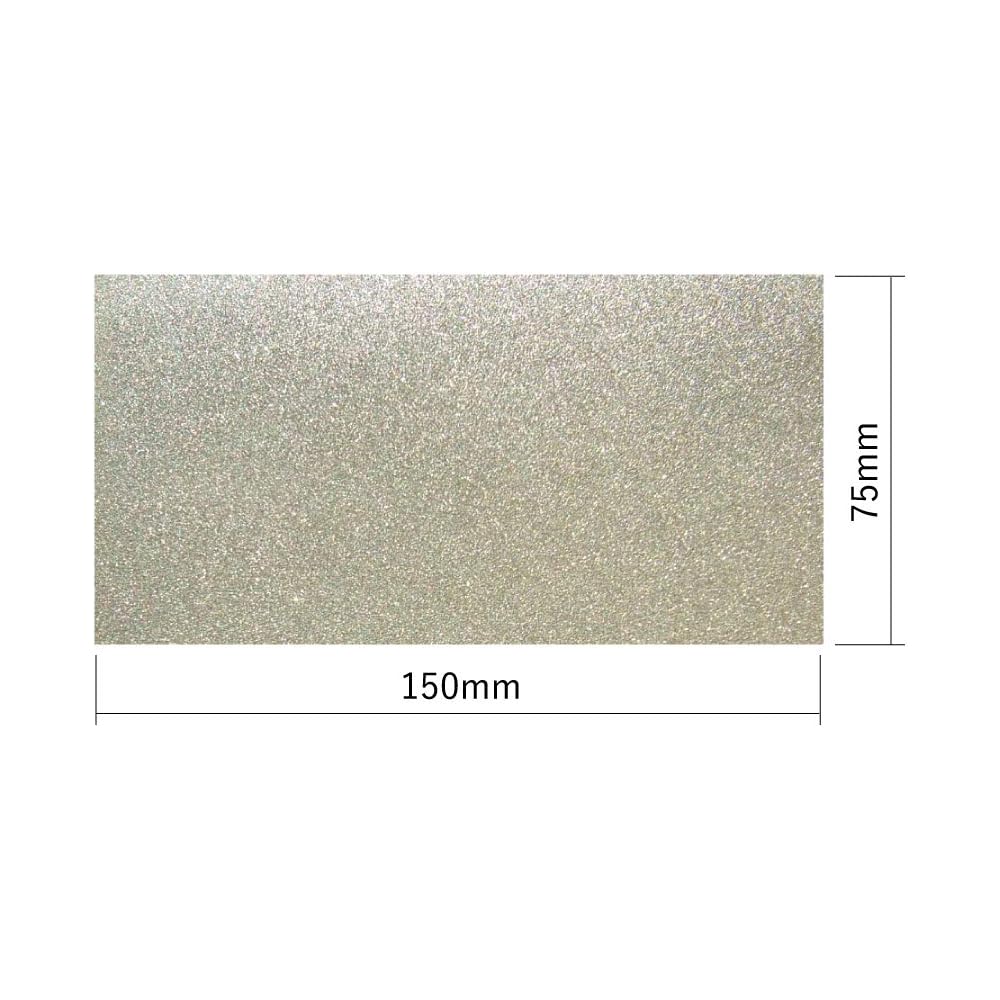 HOSCO Luthiers Tools Diamond Sanding Sheet, Adhesive Backing, #400, 75x150mm, TDS400