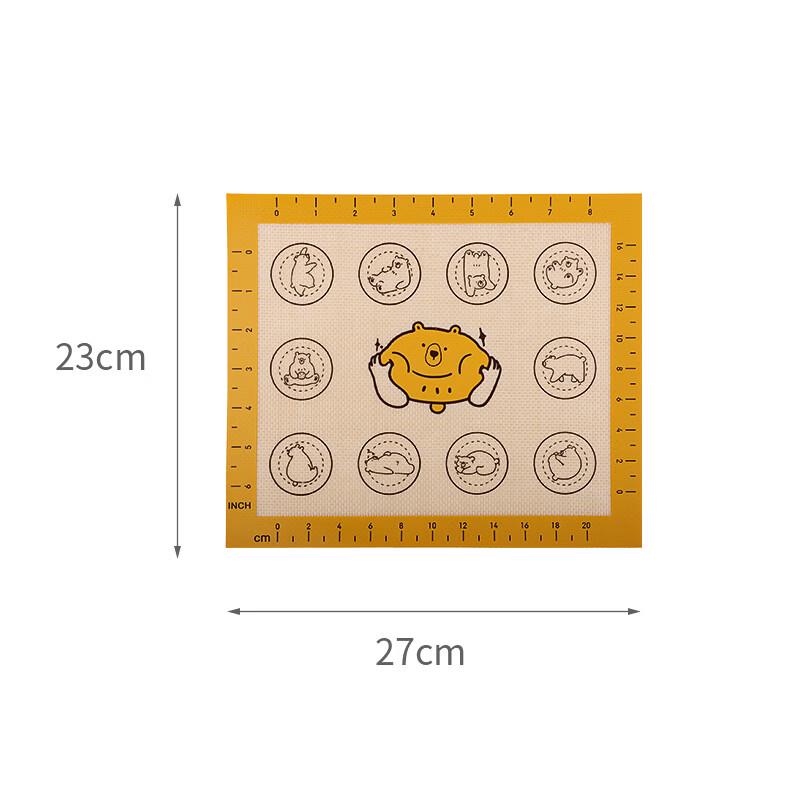 MDNG Cartoon Macaron High-Temperature Silicone Baking Mat