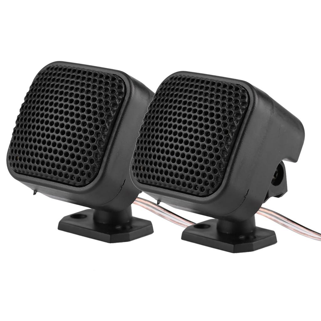2pcs Car Small Square Speaker Loud Audio Music Tweeter Loudspeaker 500W