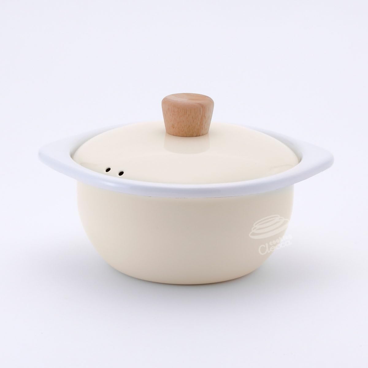 

Fuji Enamel Cocotte, Cotton Series, Vanilla, 15cm, C-15C.VA