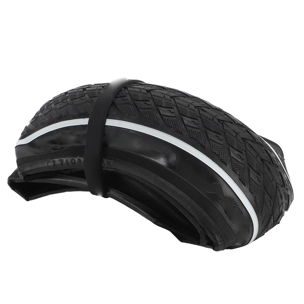 Rubber Scooter Folding Tire 12x1.50 Folding Tire 120TPI Speed Running Bike Tire Replacement Anti Puncture Lightweight