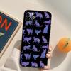 Space Happy Cats Funda Case For iPhone 15 14 16 Pro Max 11 12 13 Pro Max Mini XR 16e 16 15 Plus Phone Cover