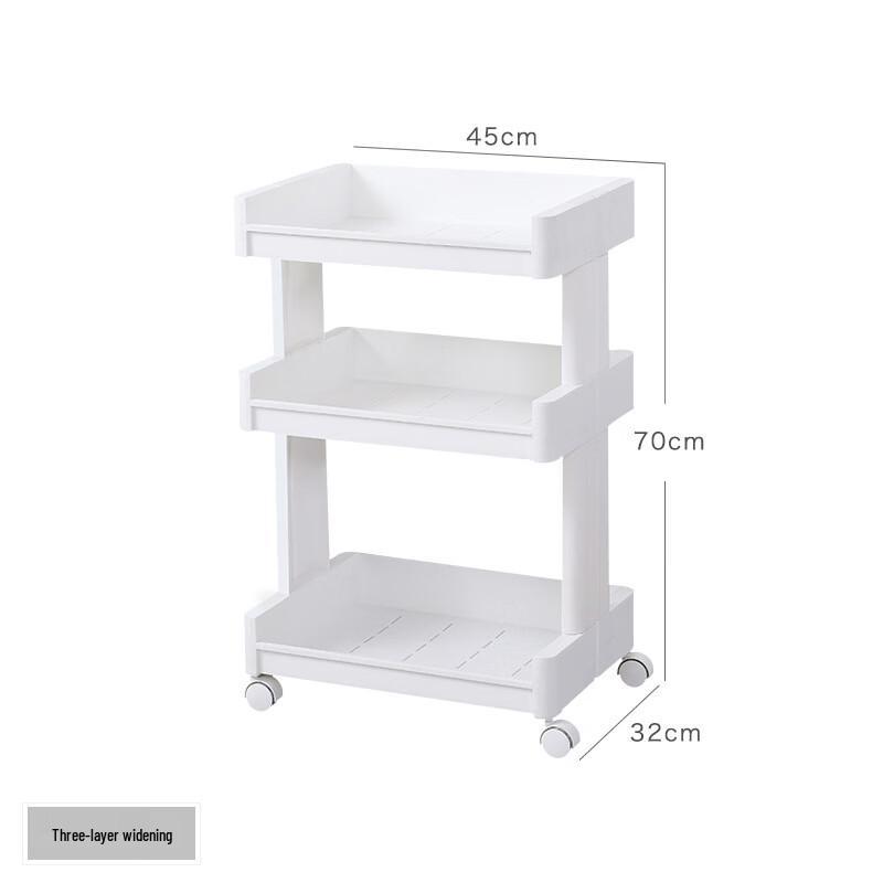 Xingyou 3-Tier Mobile Bathroom Storage Cart