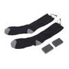 Electric Heated Socks Men Women Rechargeable 2 Sided Heating Washable Portable for Skiing Hiking Camping Uniform Size