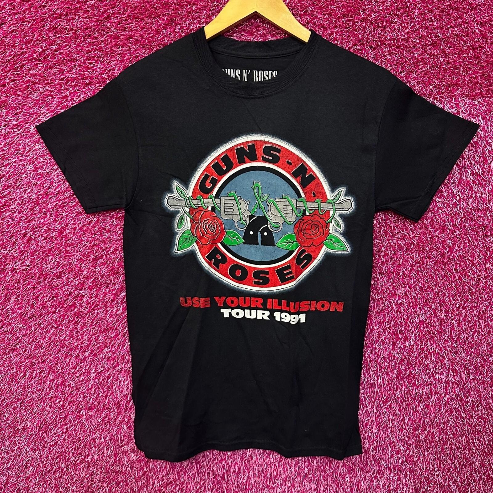 

Guns N’ Roses Use Your Illusion Tour 1991 Rock Band Tee S M