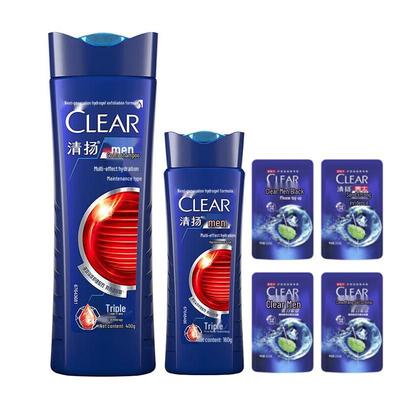 Conjunto de Shampoo Hidratante Anticaspa Clear Men
