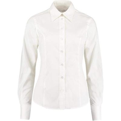 Kustom Kit Damen Workwear Oxford Langarmhemd
