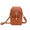 PU Leather Crossbody Phone Purse Single Shoulder Ladies Crossbody Bag Women Mini Bag  Ladies