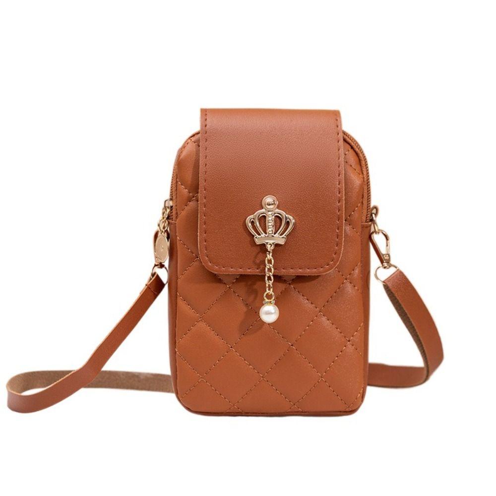 PU Leather Crossbody Phone Purse Single Shoulder Ladies Crossbody Bag Women Mini Bag  Ladies