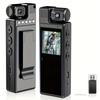 Smart Recorder - 1080P HD Body Camera, 180-degree Rotatable Lens, Handheld Pocket Camcorder, USB Charging
