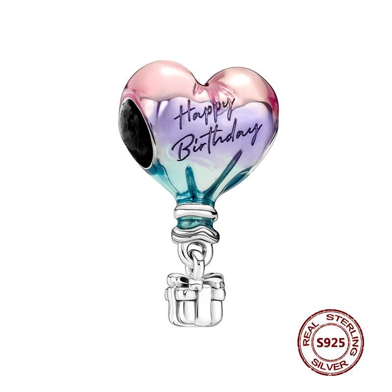 Charms camaleonte adatti a braccialetti originali alla moda in argento 925 con zircone, perlina a forma di polpo e tartaruga, ciondolo a forma di farfalla e lucciola, fai da te per realizzare gioielli