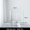Elegant Transparent Glass Vase for Home Décor – Large Straight Tube Design for Floral Arrangements