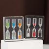 Portable 1/2/3/4/5 Minutes Hourglass 3 in 1 Sand Timer Clock Acrylic Hourglass Timer  School Use