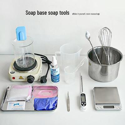 Beginner DIY Soap Making Kit: Essential Oil Homemade Tool Set for Team Building Activities