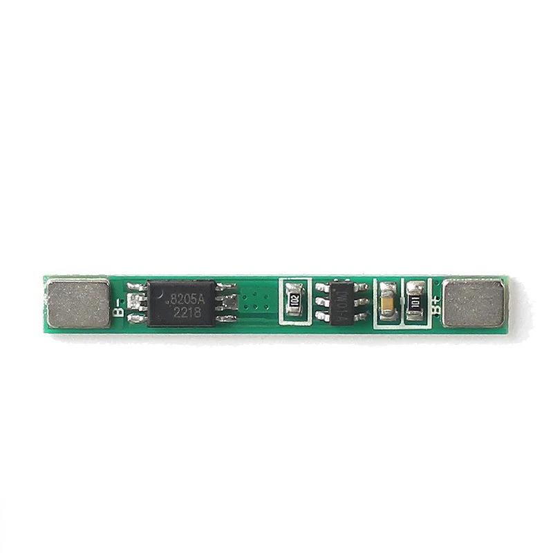 1/5/10PCS 1S 3.7V 3A Li-ion BMS PCM Battery Protection Board BMS Charging Protection Board Module 18650 Li-ion Lithium Battery